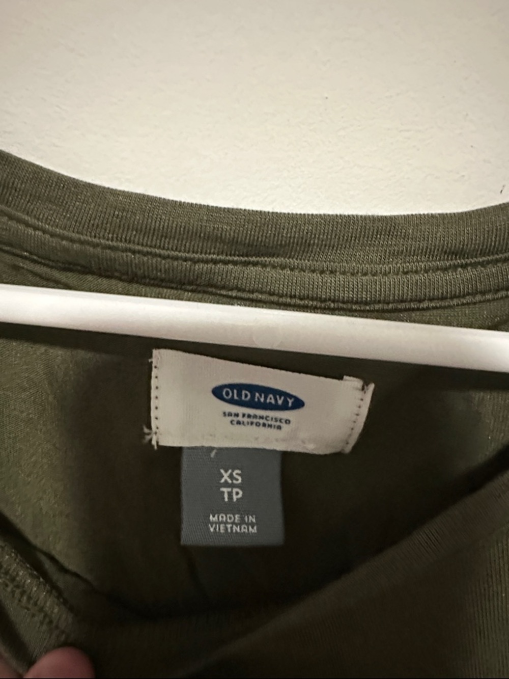Old Navy Olive Crewneck Short Sleeve Tee - Picture 6 of 7